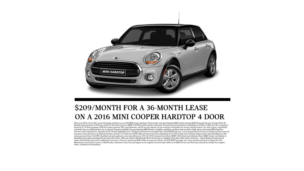 Bob Smith MINI - More Than Just A Car: MINI Hardtop 4 Door (July 2016)