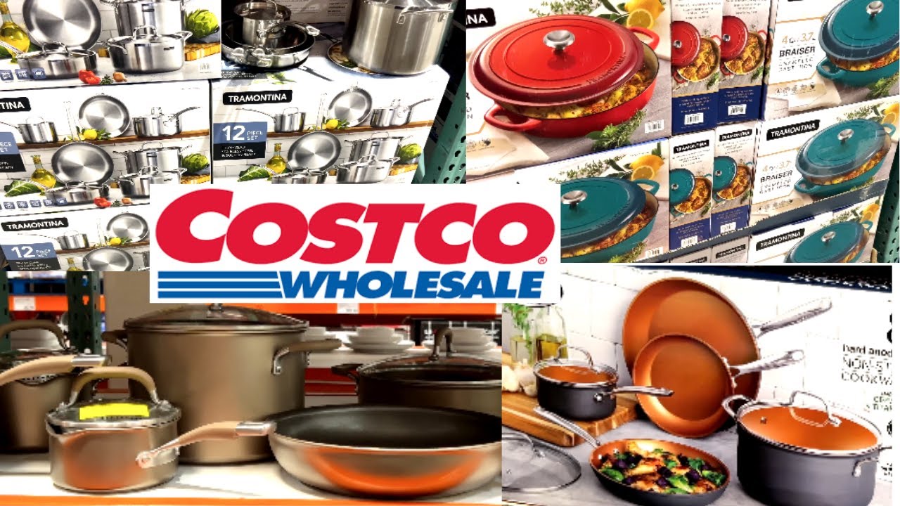 COSTCO KITCHEN KITCHENWARE COOKING SET COOKWARE SHOP WITH ME YouTube