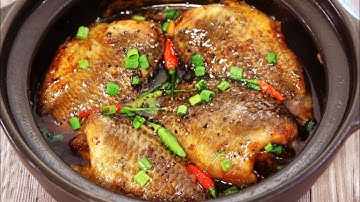 Cá Rô Kho Tiêu - Kho Tộ kiểu này đơn giản rất ngon