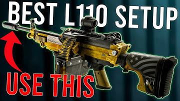 The BEST L110 SETUP In Battlefield 6! NO RECOIL L110 SETUP (BF6 L110 best class)