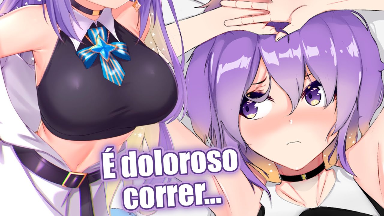 Moona explica as dificuldades de correr tendo grandes BOOBA | vtuber legendado