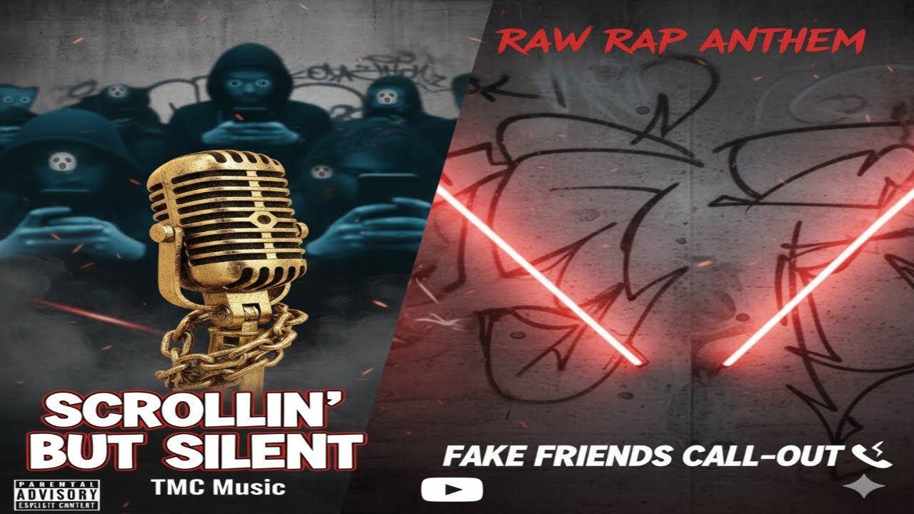 Scrollin’ But Silent – Rap About Fake Friends & Ghosting | T M C Music