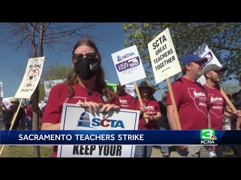 Day 1 of Sacramento City Unified teacher strike