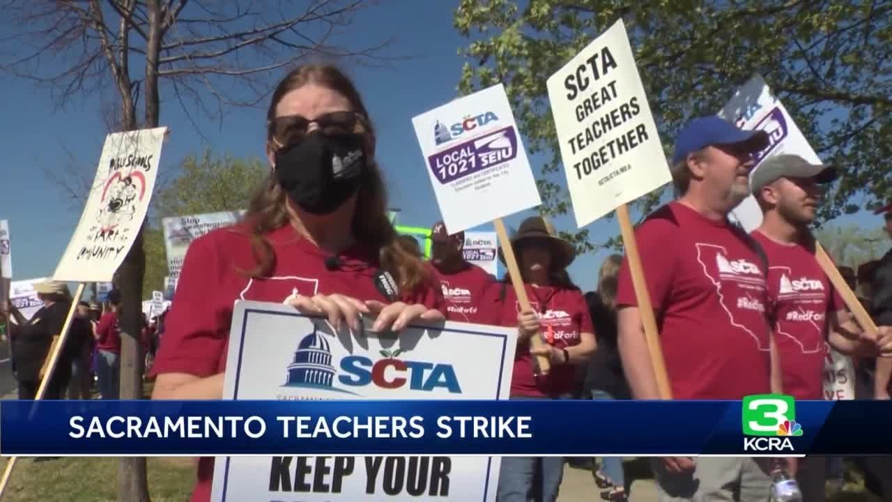 Day 1 of Sacramento City Unified teacher strike