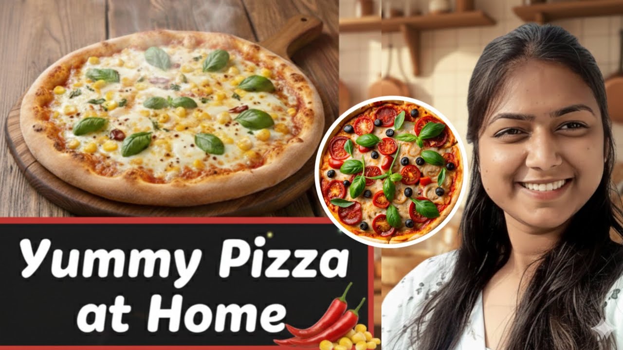 #Pizza at home🍕🍕😋vlog #yammy pizza🫠Vlog|| @vaishnavidailyvlogs