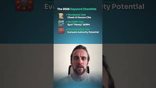 The 4-Point Keyword Research Checklist for 2026 SEO