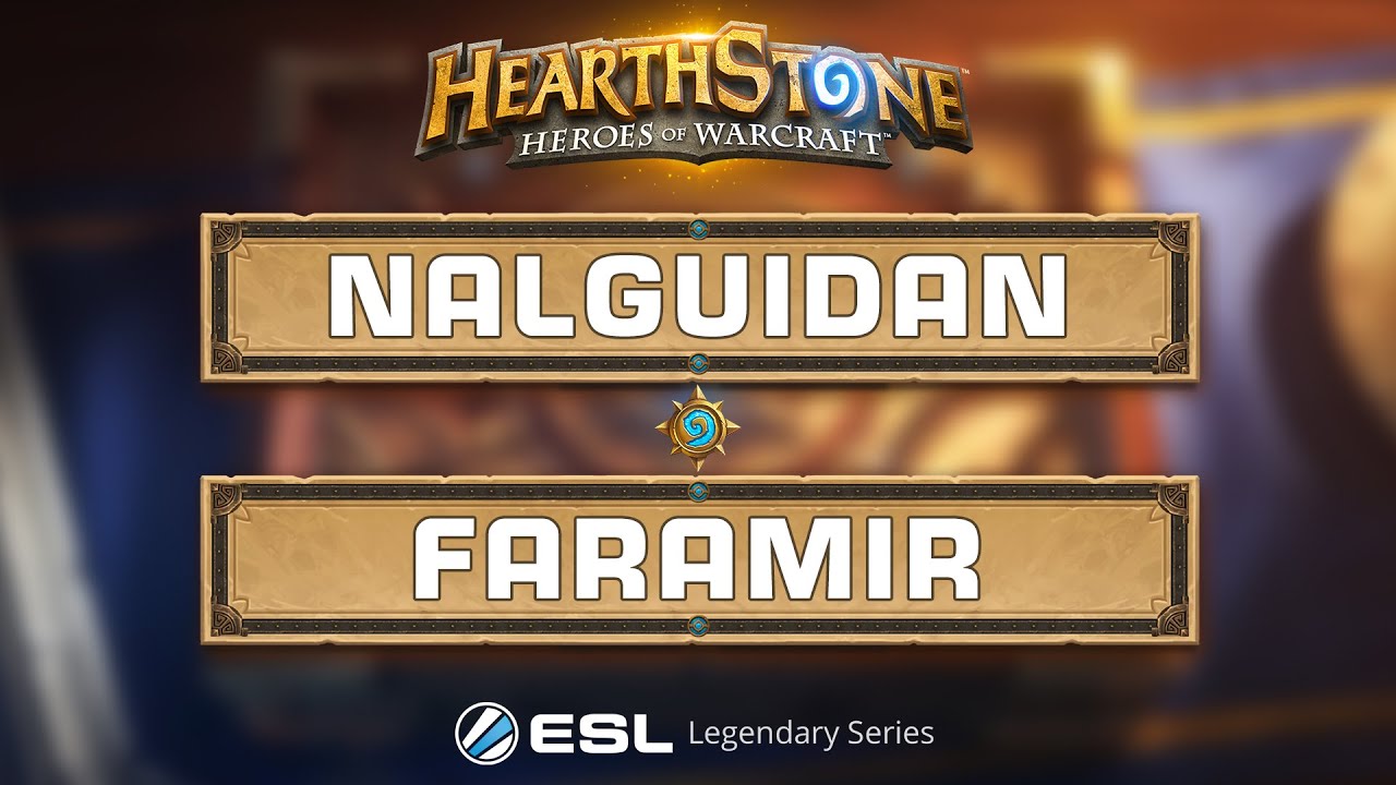 Hearthstone - Nalguidan vs. Faramir - ESL Legendary Series 2015 Katowice - Ro16