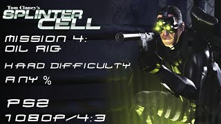 Tom Clancy&#39;s Splinter Cell (PS2) - Mission 4: Oil Rig - Any% Hard Difficulty