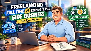 Freelancing Full Time vs Keeping It as a Side Business — The Real Math