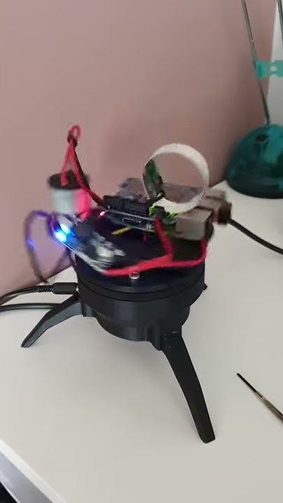 Raspberry Pi Object Tracking Turret - 1: Toothed pulley test - YouTube
