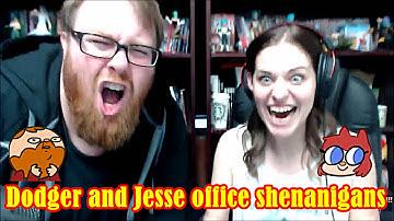 Dodger and Jesse office Shenanigans: Jesse says hello to Dodgers chat