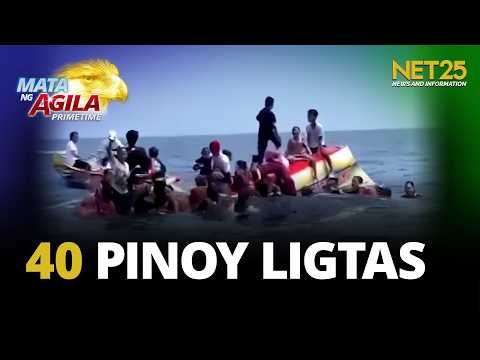 40 Pinoy na tripulante, ligtas sa salpukan ng 2 barko