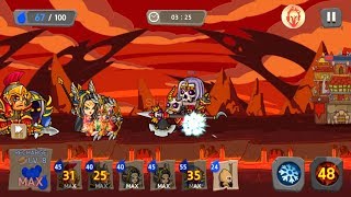 🤴🏻UNLOCK BLOODY DANCER  HEROES⚜️Royal Defense King Part 8⚔️STAGE 53 - 60 Apk Mod Best Gameplay #FHD screenshot 4