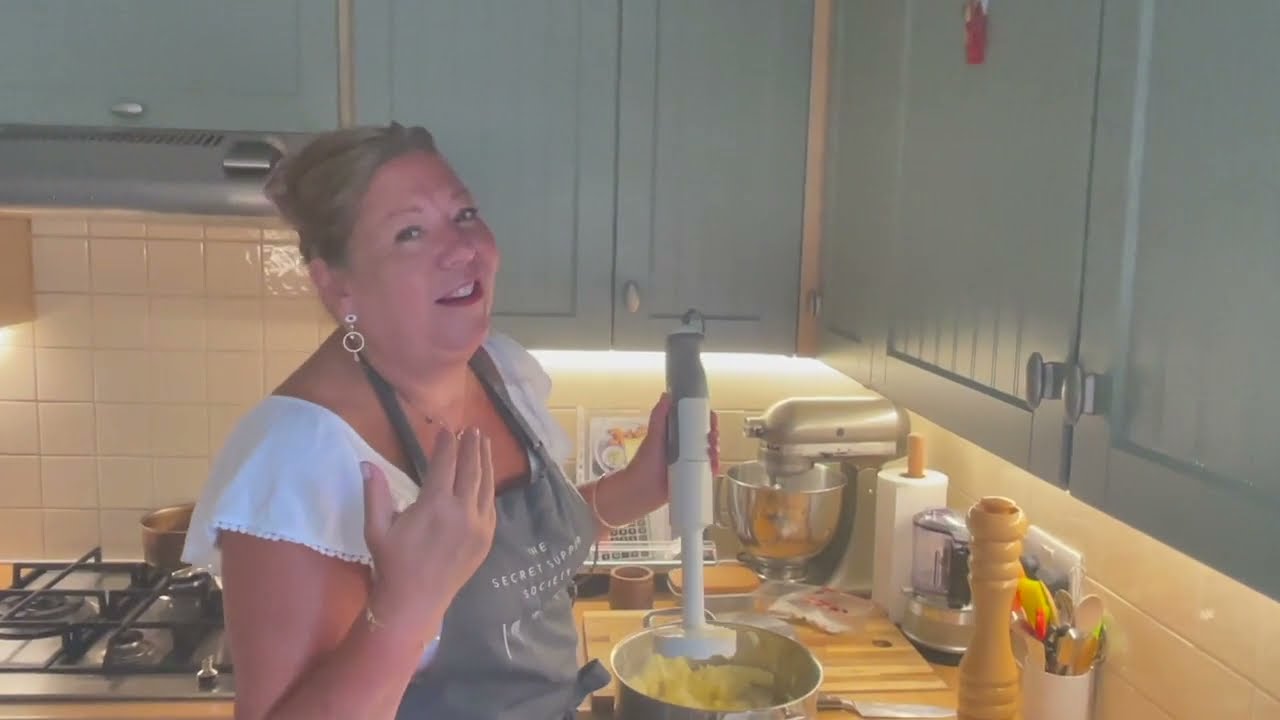 Making Shredded Beef with smoked mash