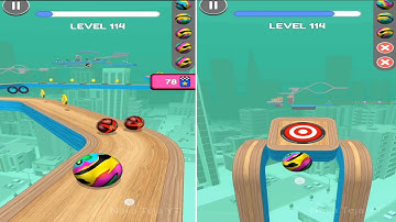 Going Balls - level 114  Gameplay Android, iOS