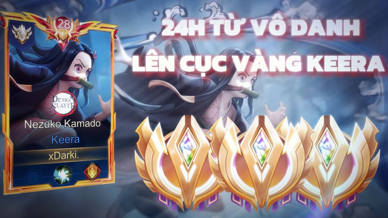 Darki AOV | 24h Từ Vô Danh Leo Lên BXH Kerra ( Full Lồng Tiếng ) Cực Căng Sẽ NTN?