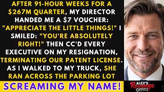 After 91-Hour Weeks For A $267M Quarter, She Handed Me A $7 Voucher, I CC'd Every Executive screenshot 2
