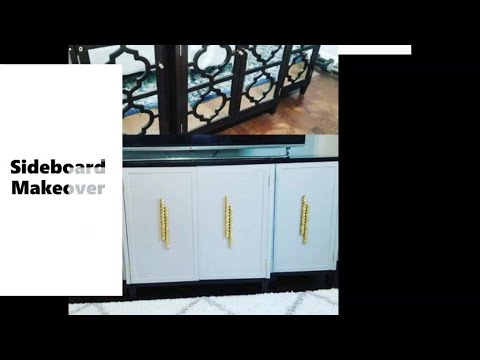 Sideboard Makeover - YouTube