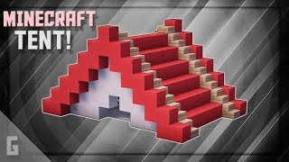 Minecraft Tent! How to Build a TENT in Minecraft!