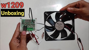 w1209 Thermostate Sensor | Unboxing & Installation | w1209 digital temperature controller