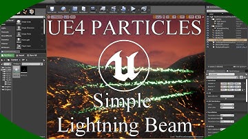DPTV UE4 Particles Tutorial 8 (Simple Lightning Beam)
