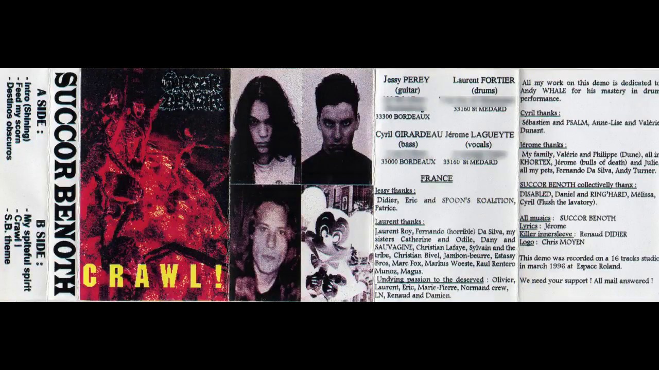 Succor Benoth (France) "Crawl" full demo 1996