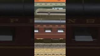 Taking A Look At Gary The Steam Engine My PRR Streamlined K4S And Their Respective Consists