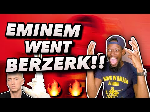 EMINEM | BERZERK (Official Video) | REACTION