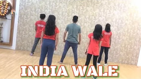 INDIA WALE | Choreography Deepak Bhagat | Quick Choreography | Basic Step For Kids