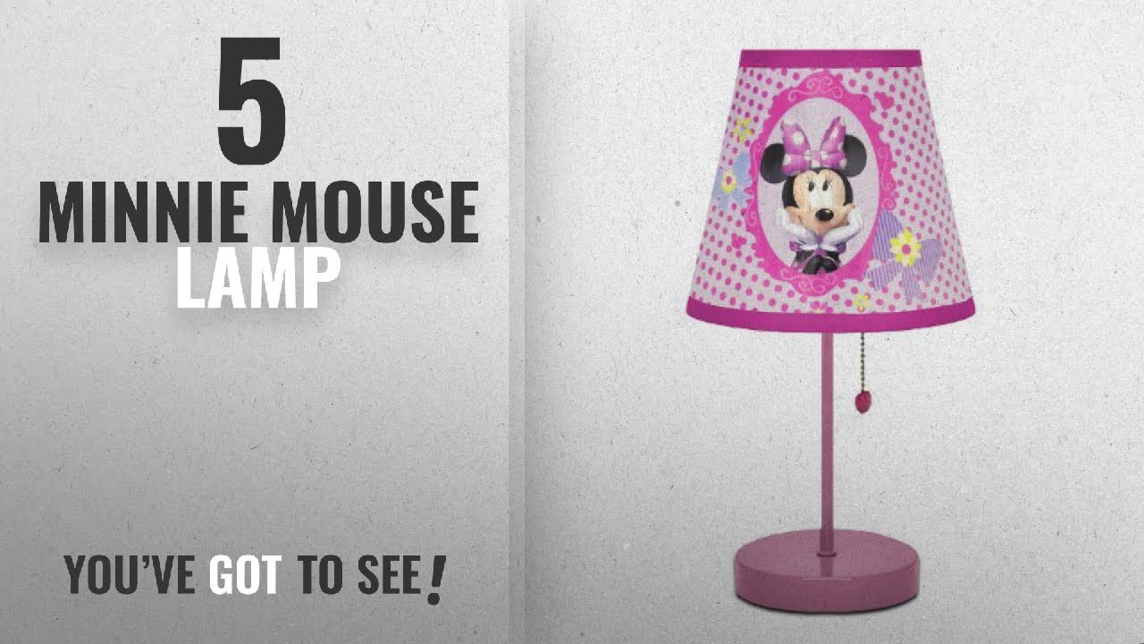 minnie mouse table lamp