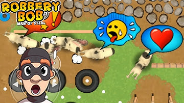 Robbery Bob 1 | Moutain Goat Vs Angry Dogs | Part 14