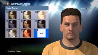 PES2016 - MAKING LEGEND FACES - PART 1