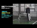 【PiCa公式】四脚アジャスト式足場台 上部操作式 DXP スタッピー