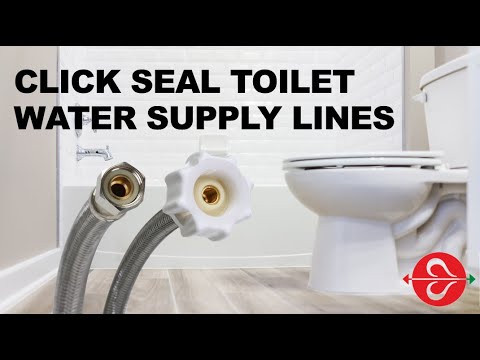 Fluidmaster, the #1 toilet repair brand worldwide, carefully designs and manufactures each component that contributes to a working toilet, including the important part that connects the toilet to the water source. Quick Seal Toilet Connectors, which function similar to a car gas cap, ensure the perfect seal with a “click” sound that lets the plumber or homeowner know the connector is sealed.