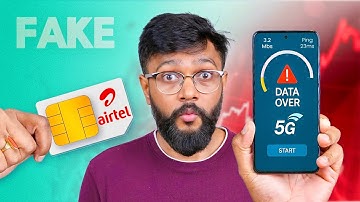 Airtel Fake Unlimited 5G - Check !