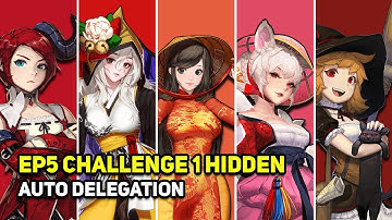Crusaders Quest - EP5 Challenge 1 Hidden - Yeowoodong Chai Bihwa Bella Remi