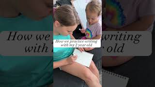 The easiest method for teaching toddlers how to write #toddlers #toddlerlearning