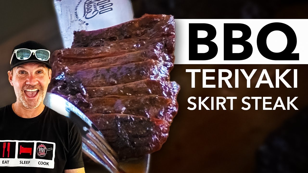 BBQ Teriyaki Skirt Steak Recipe with Chimichurri Sauce YouTube
