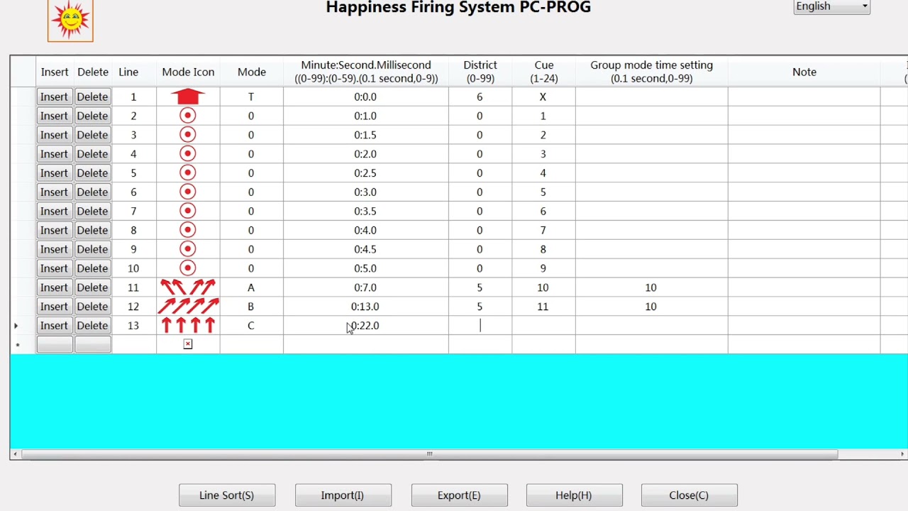 Happiness fireworks firing system