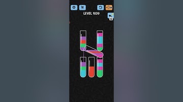 Water Color sort 1039 #watercolorsort #watercolor #watergame