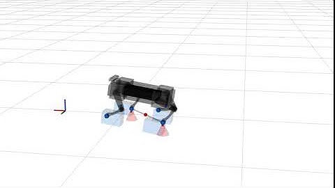 Quadruped Robot Gait and Trajectory Optimization