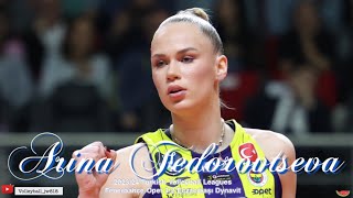 Arina Fedorovtseva │ACE Queen │Fenerbahçe Opet vs Eczacıbaşı Dynavit │Turkish Volleyball League 2024