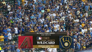 NL Wild Card on ESPN intro | ARI@MIL | 10/3/2023 (GM1)