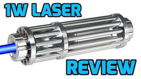 1W 445nm / 450nm Blue Burning Laser Pointer Review
