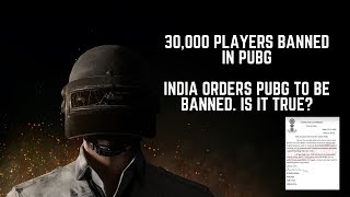 PUBG Bans 30,000 Players. PUBG Ban Order in India, Fake News? screenshot 5