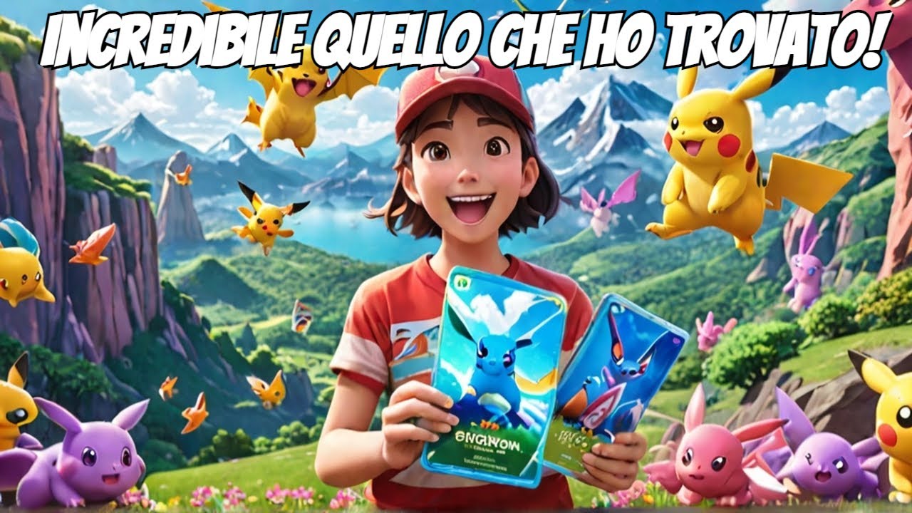 Apro due bustine di Pokemon e questo è ciò che ho trovato! Assurdo ...