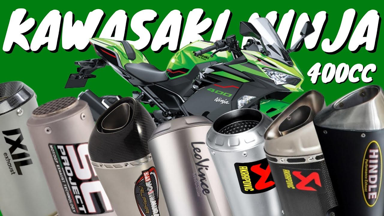 เสียงท่อ Kawasaki Ninja 400 (exhaust sound) YouTube
