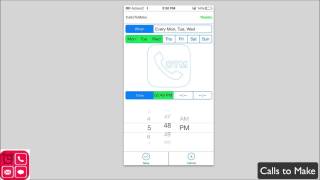 Calls to Make - Calls, Email, SMS ToDo Schedule and Reminder for IiPhones screenshot 2
