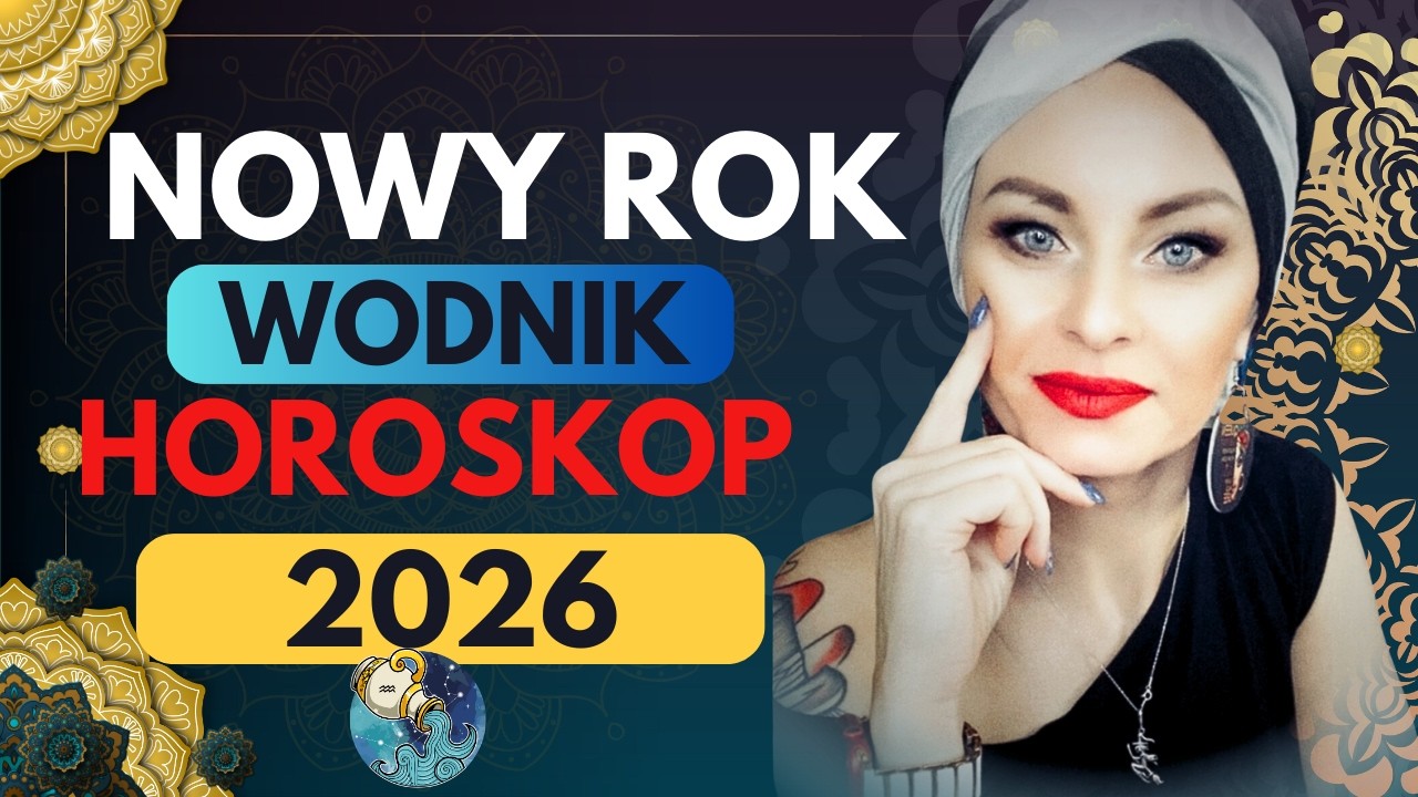 WODNIK - WIELKI HOROSKOP ROCZNY 2026 #TAROT #horoscope