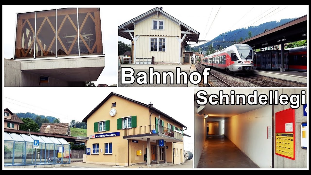 Schindellegi-Feusisberg Railway Station / Kleiner Bahnhof Schindellegi